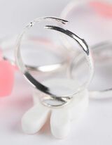 Anello - Confezione da 4 pezzi - rosa