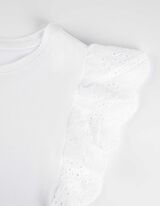 Felső - Trombita ujj&uacute; - feher