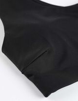 Top bikini - Coppe rimovibili - nero