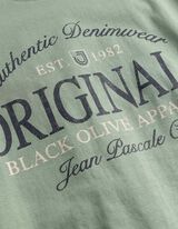 T-Shirt - Frontprint - hellgr&uuml;n