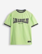 T-shirt - Mesh - donkerblauw