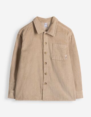 Hemd - Cord - Beige