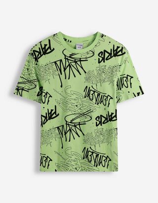 T-Shirt - Oversized Fit - hellgr&uuml;n