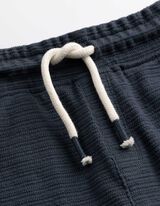 Shorts - Waffelstruktur - Dunkelblau