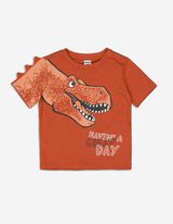 Tricou - Imprimeu - Maro