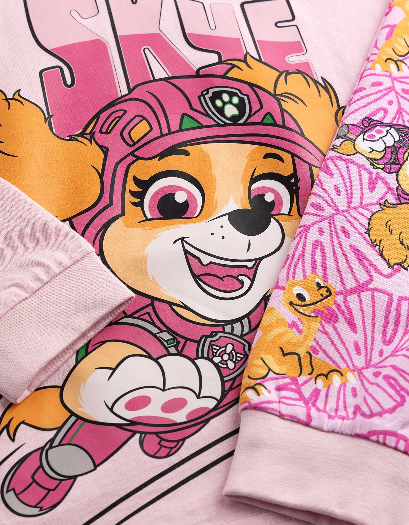 Pyjama Set aus Sweatshirt und Leggings - Paw Patrol - Rosa