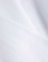 Langarmshirt - Baumwolle - weiß