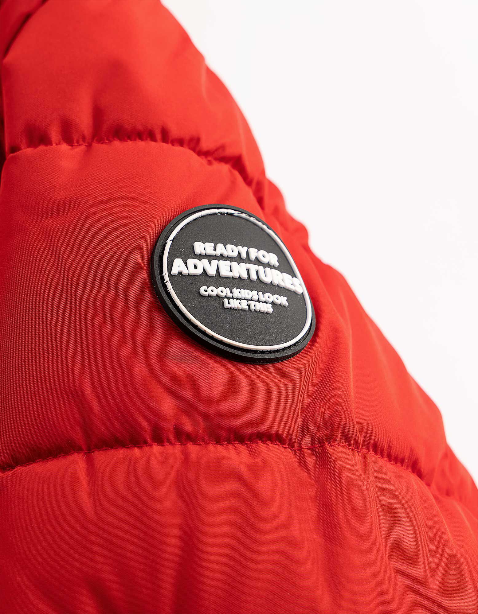 Steppjacke - Wasserabweisend - Rot