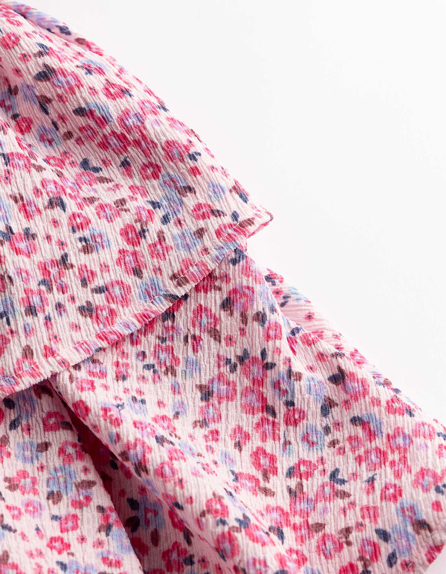Rock - Allover-Muster - Rosa