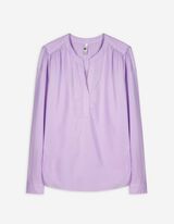 Blouse - LENZING&trade; ECOVERO&trade; - lila