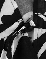 Plažna tunika - Pamuk - crno