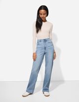 Farmernadrág - Egyenes fazon - vilagoskek