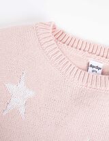 Pul&oacute;ver - K&ouml;t&ouml;tt ruha - rozsaszin