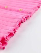 Top - Gombíková lišta - pink