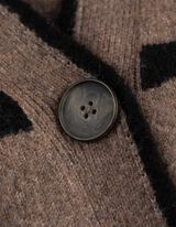 Longcardigan - V-Ausschnitt - dunkelgrau