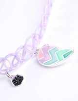 Choker - 2 db-os csomag - ezust