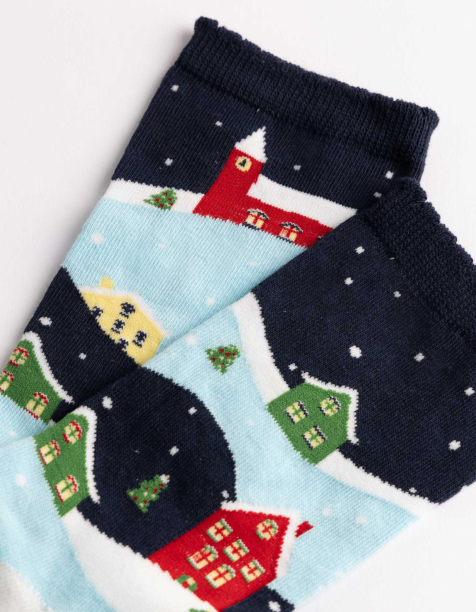 Socken - gemustert - Dunkelblau