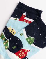 Socken - gemustert - Dunkelblau