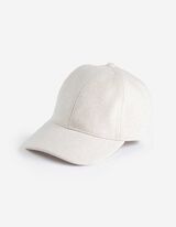 Basecap - einfarbig - beige