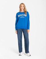 Felpa - Ricami - blu scuro