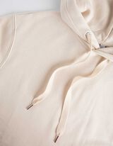 Šaty - Kapucňa s tunelovým sťahovaním - bezova