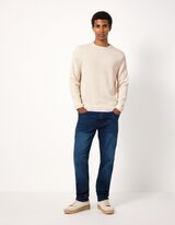 Langarmshirt - Double-Layer-Look - Off-White