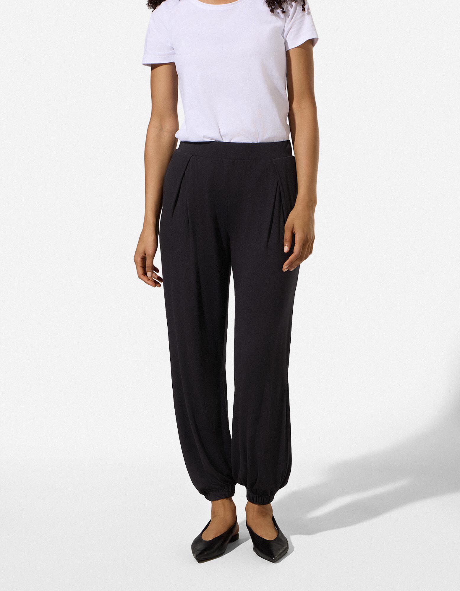 Fallschirmhose - Balloon Fit - Schwarz