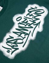 Hosszú ujjú felső - Elülső nyomtatás - sötétzöld