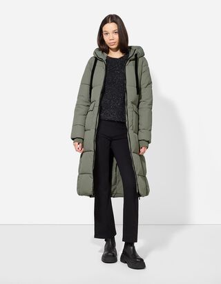 Steppelt kabát - Vízlepergető - sötétzöld