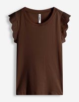 Top - Vol&aacute;ny - tmave hneda