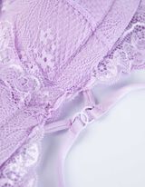 Bustier grudnjak - Podesive naamenice - lila