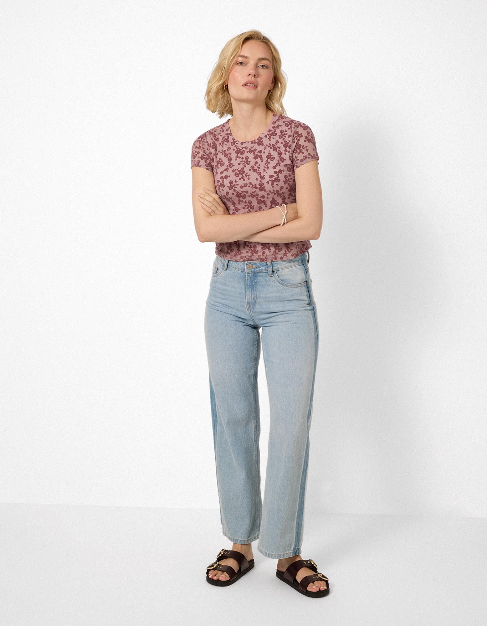 T-Shirt - Mesh - Rosa