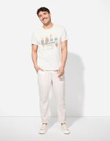 T-shirt - Print - wit