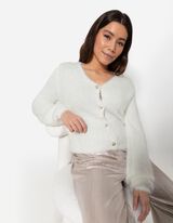 Cardigan - Tricotaje - Alb