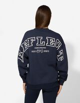 Sweatshirt - R&uuml;ckenprint - dunkelblau