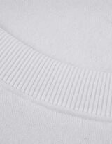 Sweatshirt - Effen - wit