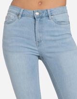 Teksap&uuml;ksid - High Waist - helesinine