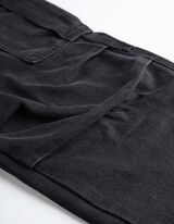 Cargo nadr&aacute;g - Viseltes hat&aacute;s - fekete