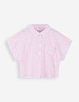 &nbsp;Set aus T-Shirt und Shorts - Stickereien - pink