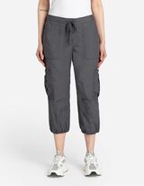 Kapri hlače - temno siva