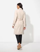 Trench - Materiale morbido - beige