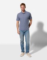Poloshirt - Relax Fit - dunkelblau