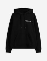 Sweatshirt - Rückenprint - schwarz