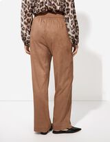 Pantalone - jednobojna - braon