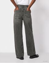 Jeans - Wide Fit - Grau