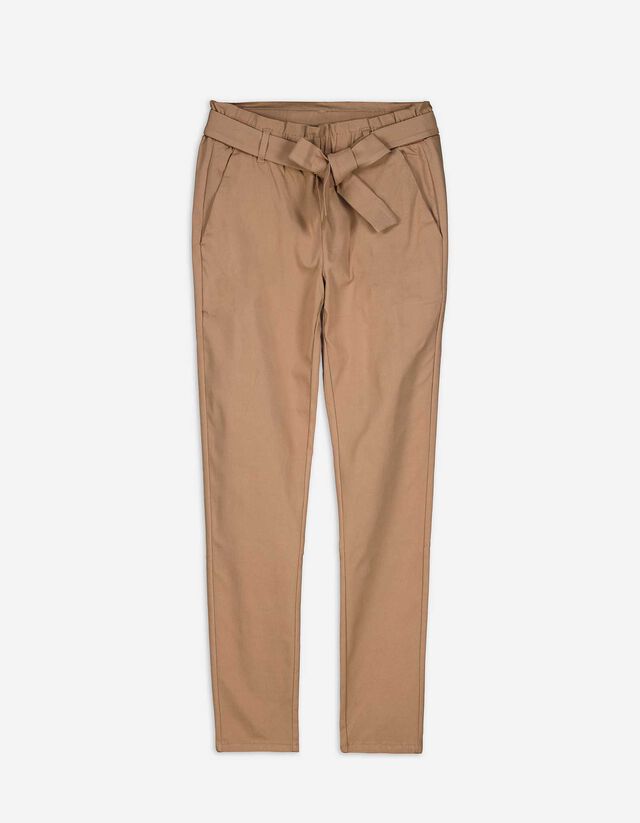 Cigarette-Hose - LENZING™ ECOVERO™ - beige
