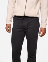 Sweatvest - Capuchon met tunnelkoord - wit