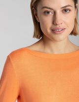 Pul&oacute;ver - Visk&oacute;zov&aacute; zmes - oranzova