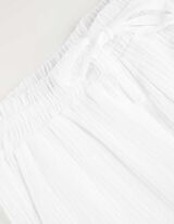 Laiad p&uuml;ksid - musliinkangas - valge