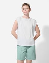 Top - Misto viscosa - bianco